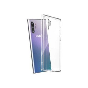 Ceponya Galaxy Note 10 Plus Kamera Korumalı Süper Silikon Kapak Kılıf