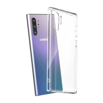 Ceponya Galaxy Note 10 Plus Kamera Korumalı Süper Silikon Kapak Kılıf
