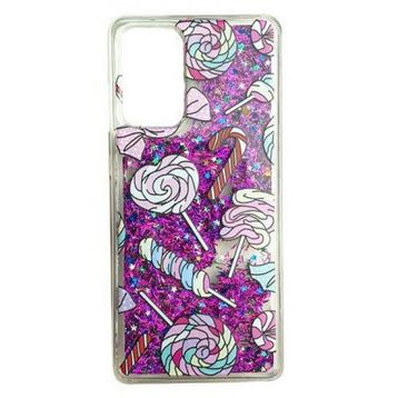 Ceponya Galaxy S20 Fe Sıvılı Simli Pullu Lüx Silikon Kılıf