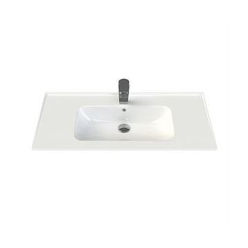 Cerastyle 100 cm Blue Etajerli Lavabo