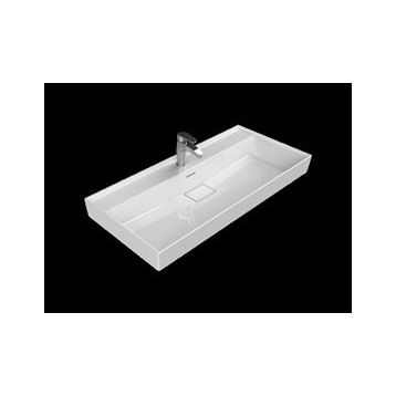 Cerastyle 100 cm Sharp Etajerli Lavabo
