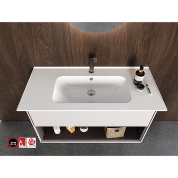 Cerastyle 60 cm Blue Etajerli Lavabo