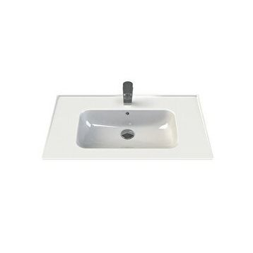 Cerastyle 80 cm Blue Etajerli Lavabo