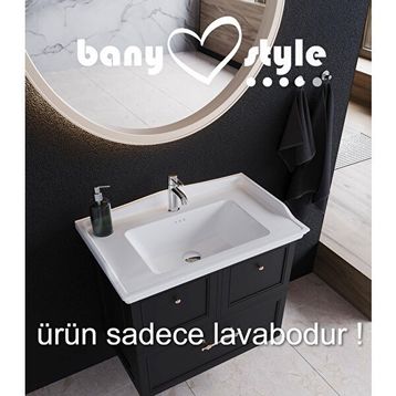 Cerastyle Kapadokya Etajerli Lavabo