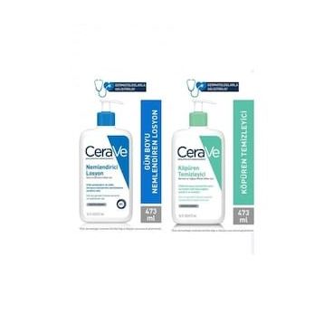 Cerave 473 ml Nemlendirici Losyon+473 ml Köpüren Temizleyici