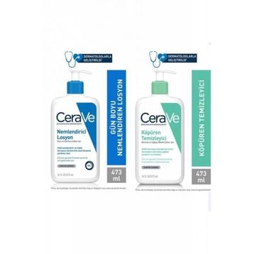 Cerave 473 ml Nemlendirici Losyon+473 ml Köpüren Temizleyici
