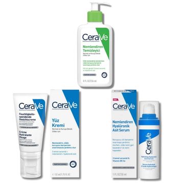 CeraVe Kuru Ciltlere Özel Bakım Seti 4
