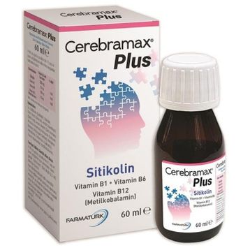 Cerebramax Plus Sitikolin 60 ml Şurup