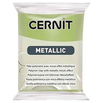 Cernit 051 Metallic Green Gold 56 gr Polimer Kil