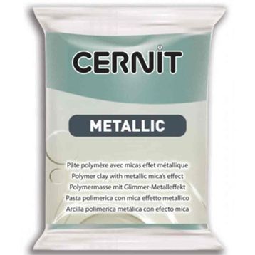 Cernit 054 Metallic Turquoise Gold 56 gr Polimer Kil