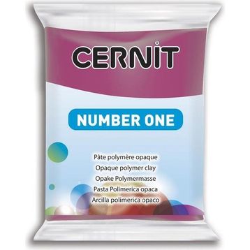 Cernit 411 Number One Bordeaux 56 GR Polimer Kil