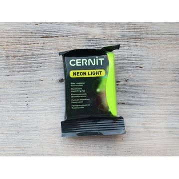 Cernit 56600 Neon Light Neon Green 56 gr Polimer Kil