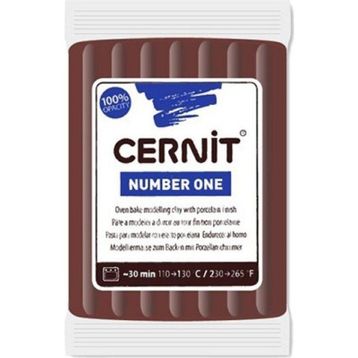 Cernit 56800 Number One Brown 56 gr Polimer Kil