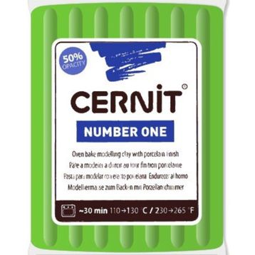 Cernit 611 Number One Light Green 56gr Polimer Kil