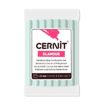 Cernit Glamour Light Green Polimer Kil