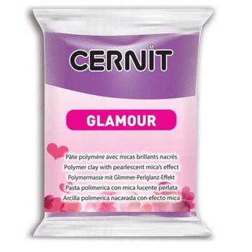 Cernit Glamour Mor 56 gr Polimer Kil