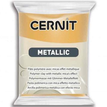 Cernit Metallic Altın Rengi 56 gr Polimer Kil