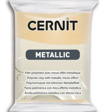 Cernit Metallic Şampanya 56 GR Polimer Kil