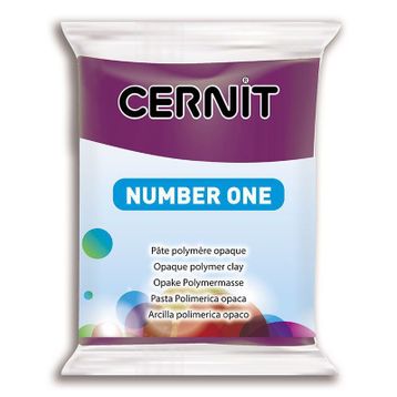 Cernit N:962 Number One Purple 56 gr Polimer Kil