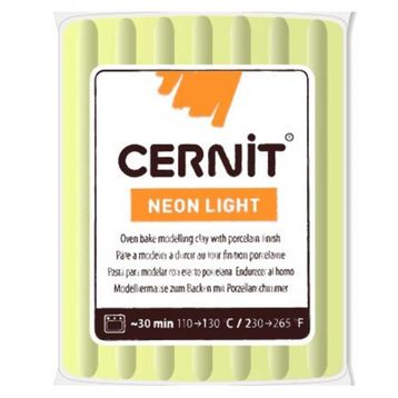 Cernit Neon Yellow Polimer Kil