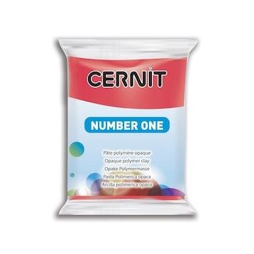Cernit Number One Red 56 gr Polimer Kil