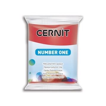 Cernit Number One Red 56 gr Polimer Kil