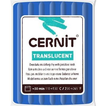 Cernit Translucent 56 gr Sapphire Polimer Kil