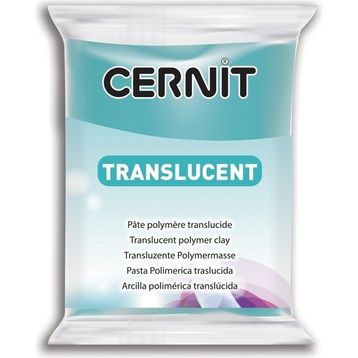 Cernit Translucent N:280 Turquoise Blue 56 gr Polimer Kil