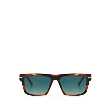 Cerruti 1881 CR 80007 C2 Kahverengi Asetat Havana Erkek Güneş Gözlüğü