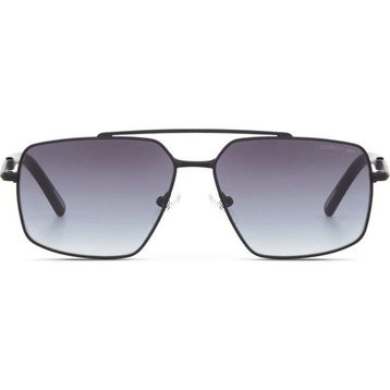 Cerruti 1881 CR 80026 C3 Geometrik Mat Siyah Metal Erkek Güneş Gözlüğü
