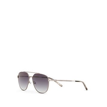 Cerruti 1881 CR 80031 C4 Pilot Metalik Gümüş Metal Erkek Güneş Gözlüğü