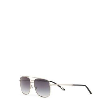 Cerruti 1881 CR 80032 C3 Dikdörtgen Gümüş Metal Erkek Güneş Gözlüğü