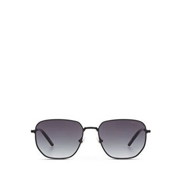 Cerruti 1881 CR 80033 C1 Geometrik Siyah Metal Erkek Güneş Gözlüğü