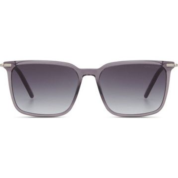 Cerruti 1881 CR 80045 C4 Dikdörtgen Şeffaf Gri Asetat Erkek Güneş Gözlüğü