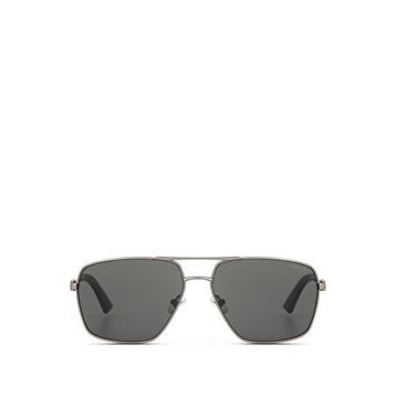Cerruti 1881 CR 80074 C4 Koyu Gri Metal Asetat Erkek Güneş Gözlüğü