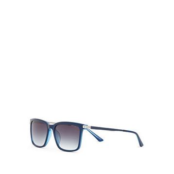 Cerruti 1881 CR 80075 C4 Lacivert Gümüş Metal Asetat Erkek Güneş Gözlüğü