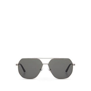 Cerruti 1881 CR 80080 C3 Siyah Metalik Gri Metal Erkek Güneş Gözlüğü