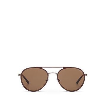 Cerruti 1881 CR 80084 C2 Kahverengi Havana Metalik Erkek Güneş Gözlüğü