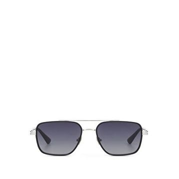 Cerruti 1881 CR 80090 C1 Siyah Gümüş Kombine Erkek Güneş Gözlüğü