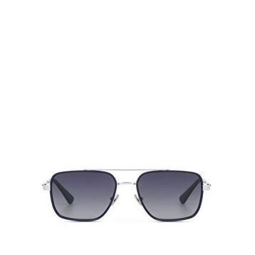 Cerruti 1881 CR 80090 C3 Lacivert Gümüş Kombine Erkek Güneş Gözlüğü