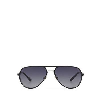 Cerruti 1881 CR 80099 C1 Mat Siyah Gümüş Metal Erkek Güneş Gözlüğü