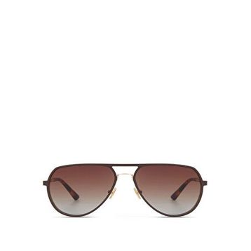 Cerruti 1881 CR 80099 C2 Mat Kahve Altın Metal Erkek Güneş Gözlüğü