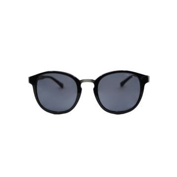 Cerruti 8516 01 48 Siyah Gümüş Oval Çerçeve Unisex Güneş Gözlüğü