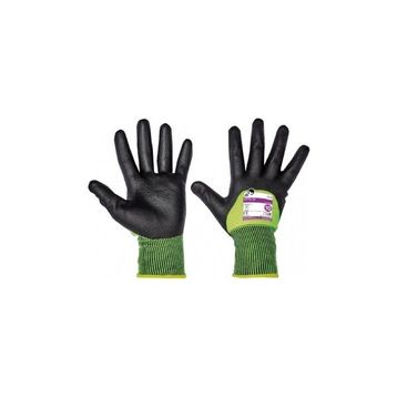 Cerva Sitta Siyah Beyaz 3/4 Kesilmez Eldiven