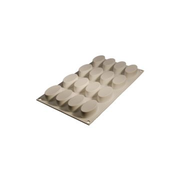 Cesil 16'lı Oval Silikon Kek Kalıbı