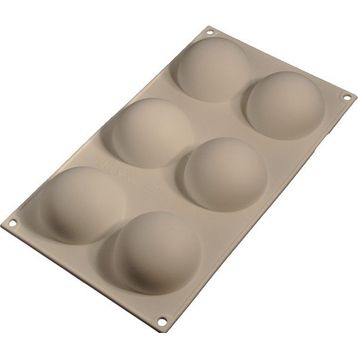 Cesil 6'lı Yarım Küre Silikon Kalıp