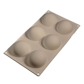 Cesil 6'lı Yarım Küre Silikon Kalıp