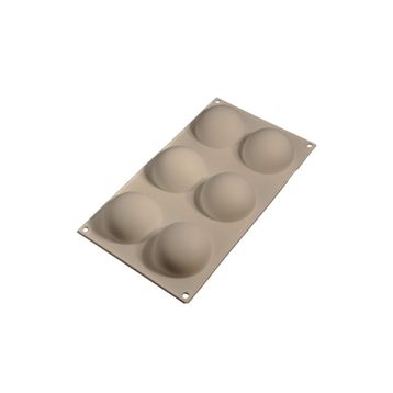 Cesil 6'lı Yarım Küre Silikon Kalıp