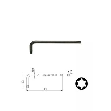Ceta Form 707l T7 Uzun Tip Torx L Anahtar