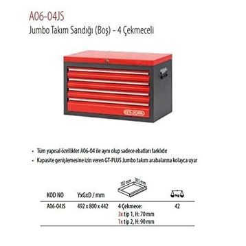 Ceta Form A06-04JS Takım Sandığı